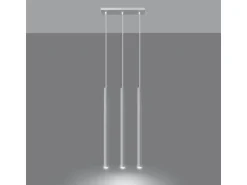 Sollux Lighting Hängeleuchte Pastelo 3 Weiß