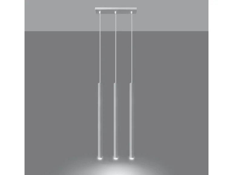 Sollux Lighting Hängeleuchte Pastelo 3 Weiß