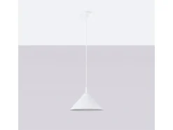 Sollux Lighting Pendelleuchte Zuma Weiß