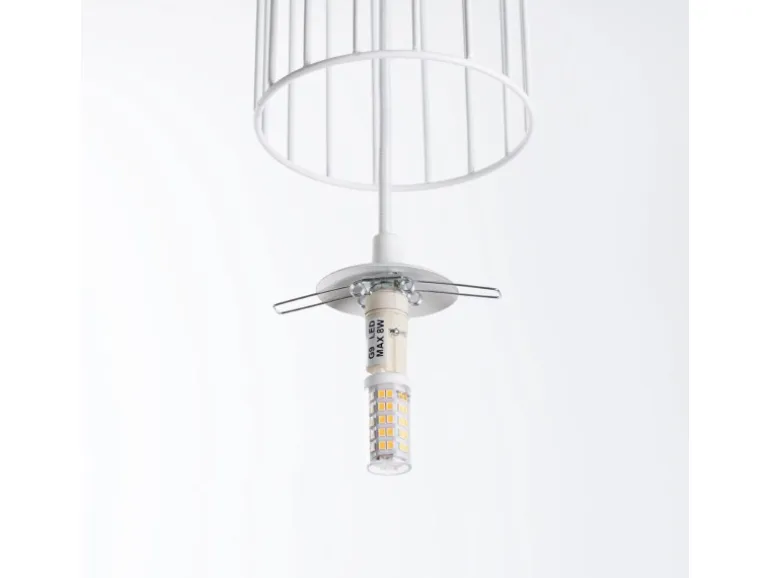 Sollux Lighting Pendelleuchte Brina 3L Weiß