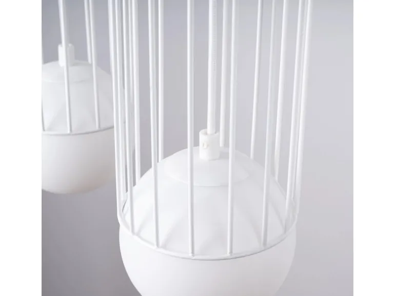 Sollux Lighting Pendelleuchte Brina 3L Weiß