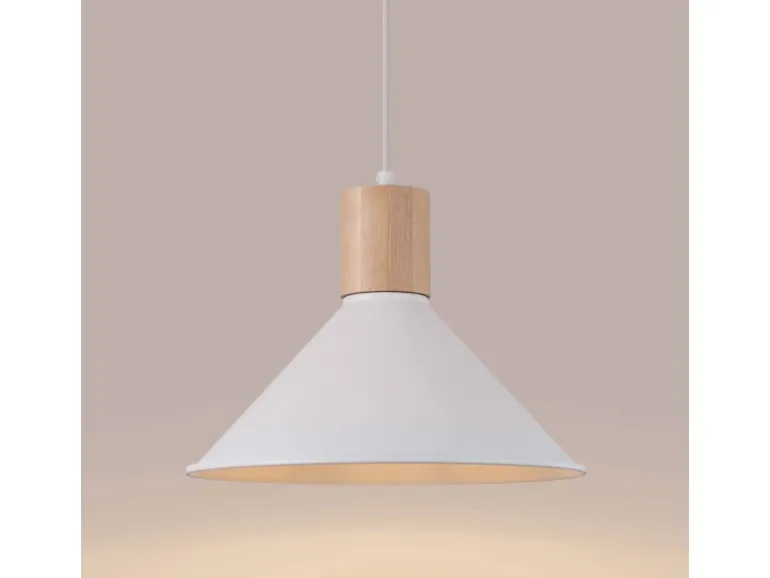 Sollux Lighting Pendelleuchte Jaga Weiß