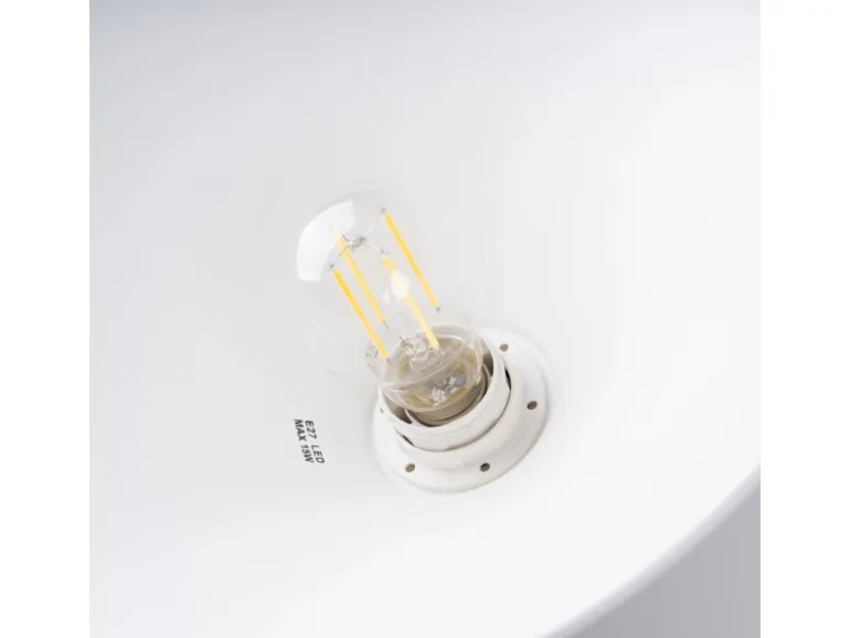 Sollux Lighting Pendelleuchte Jaga Weiß