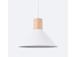 Sollux Lighting Pendelleuchte Jaga Weiß