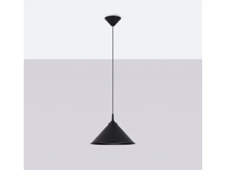 Sollux Lighting Pendelleuchte Zuma Schwarz