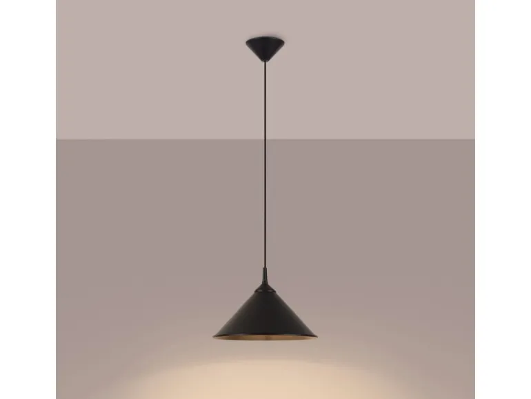 Sollux Lighting Pendelleuchte Zuma Schwarz