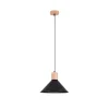 Sollux Lighting Pendelleuchte Jaga Schwarz