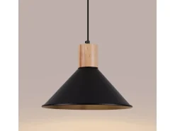 Sollux Lighting Pendelleuchte Jaga Schwarz