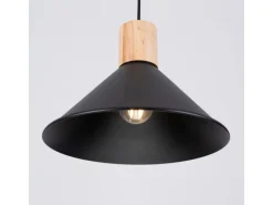 Sollux Lighting Pendelleuchte Jaga Schwarz