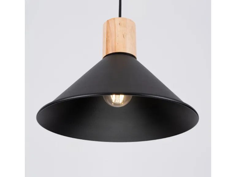 Sollux Lighting Pendelleuchte Jaga Schwarz