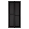 SOTECH Cuisio Besteckeinsatz 300 mm Höhe 55 mm Transluzent Anthrazit Für Blum Legrabox 473 mm