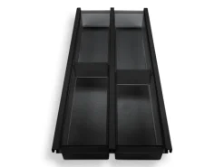 SOTECH Cuisio Besteckeinsatz 300 mm Höhe 55 mm Transluzent Anthrazit Für Blum Legrabox 473 mm