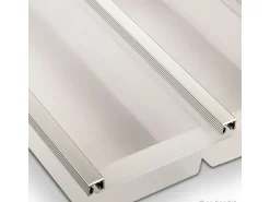 SOTECH Cuisio Besteckeinsatz 1000 mm Höhe 55 mm Transluzent Weiß mit Messerblock