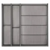 SOTECH Cuisio Gewürzeinsatz Höhe 55 mm Transluzent Graphitgrau Für Blum Legrabox 473 mm mit Korpusbreite 600 mm