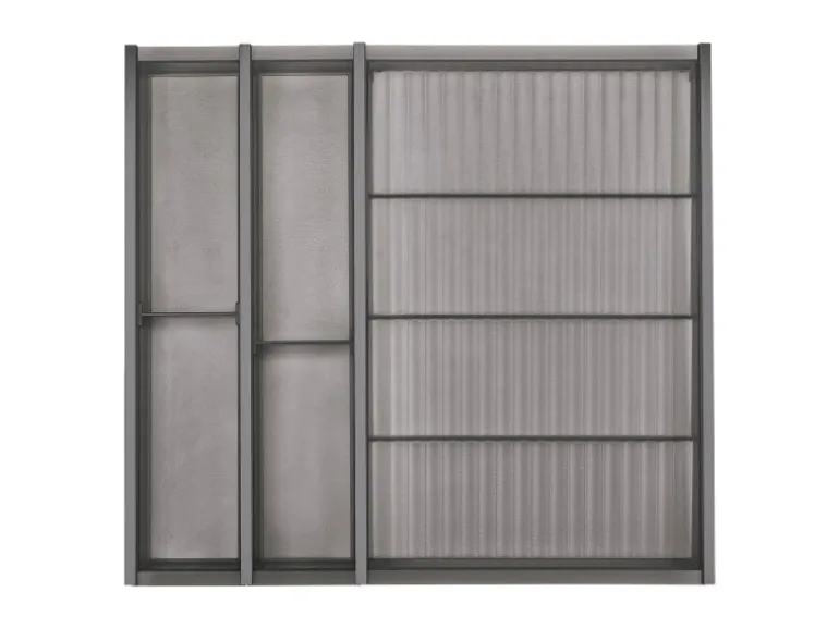SOTECH Cuisio Gewürzeinsatz Höhe 55 mm Transluzent Graphitgrau Für Blum Legrabox 473 mm mit Korpusbreite 600 mm