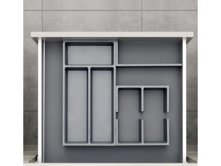 SOTECH Essensa Connect Basisset 1 Organisationssystem 50 mm Höhe Anthrazit