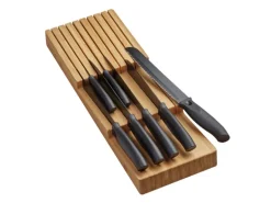 SOTECH Mehrzweckeinsatz SEPARADO Individual Schiefergrau Genarbt 300x474x51mm Schubladeneinsatz inkl. Messereinsatz