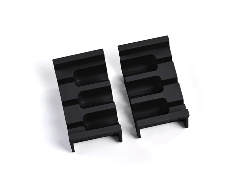 SOTECH Messereinsatz Für 100er Cuisio Schubladeneinsatz Anthrazit 93 x 44 x 53 mm Für 3 Messer