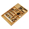 SOTECH Orga-Box-1 Bambus Besteckeinsatz 10 Fächer Für Blum Tandembox Antaro Schubladen 819x473x56 mm im 90er Schrank