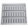 SOTECH ORGA-BOX Gewürzgläsereinsatz 499 x 462 x 28 mm Silbergrau Gewürzdoseneinsatz Für 60er Korpusbreite