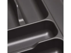 SOTECH Orga-Box I Besteckeinsatz Lavagrau 800 mm Höhe 55 mm Für Blum Tandembox und ModernBox