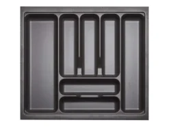 SOTECH Orga-Box I Besteckeinsatz Lavagrau 600 mm Höhe 55 mm Für Blum Tandembox und ModernBox