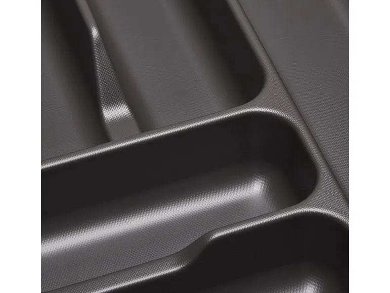 SOTECH Orga-Box I Besteckeinsatz Höhe 55 mm Lavagrau 400 mm Für Blum Tandembox und ModernBox