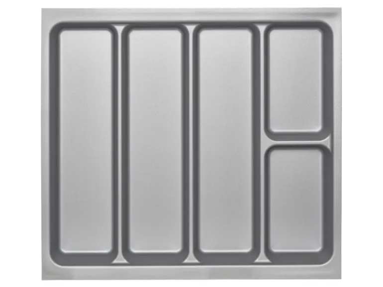 SOTECH ORGA-BOX I Mehrzweckeinsatz Besteckeinsatz 519 x 50 x 473 mm Silbergrau Für Blum 60er Korpusbreite