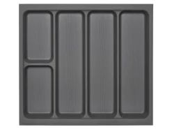 SOTECH ORGA-BOX I Mehrzweckeinsatz Besteckeinsatz 519 x 50 x 473 mm Oriongrau Für Blum 60er Korpusbreite