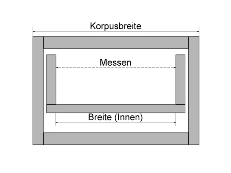 SOTECH Orga-Box VII Besteckeinsatz Basaltgrau 1200 mm Höhe 50,5 mm mit Softtouch Oberfläche