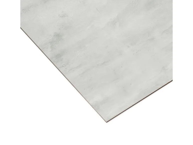 Sprela Rückwandkompaktplatte Portland-Perlweiß 2 mm x 119,6 cm x 55 cm