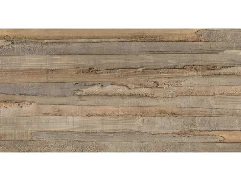 Spritzschutz-Rückwand WandArt easy 120 x 58,5 cm Antique Wood (D2107P BRIL) FSC®