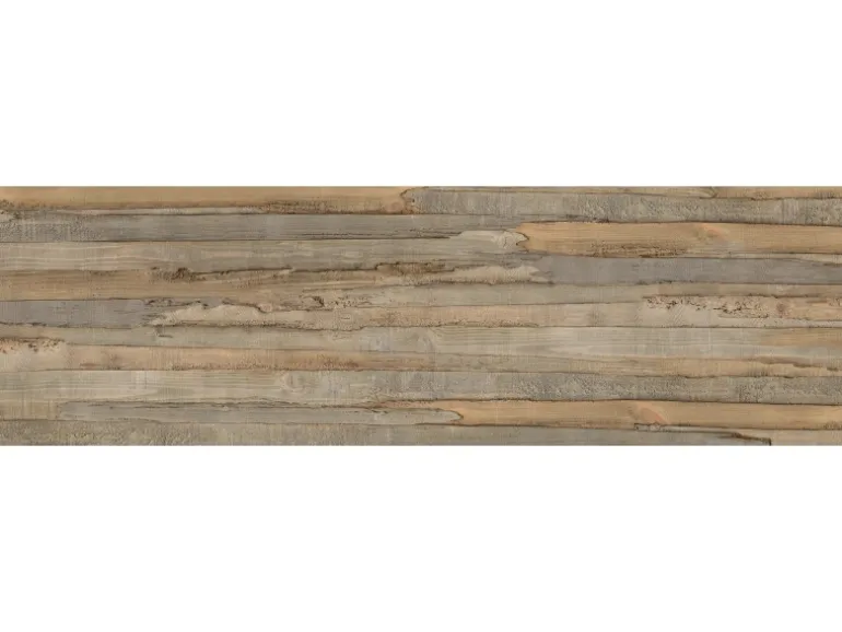 Spritzschutz-Rückwand WandArt easy 200 x 58,5 cm Antique Wood (D2107P BRIL) FSC®