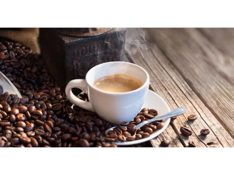 Spritzschutz-Rückwand WandArt easy 120 x 58,5 cm Coffee Beans (D3122P BRIL) FSC®