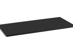 Stahl-Fachboden 60 cm x 30,5 cm x 1,7 cm Schwarz