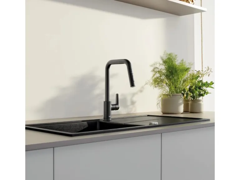 Start Einhand-Spültischbatterie, 1/2" mit Brause