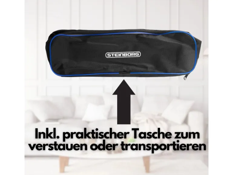 Steinborg SB-1031 Akku-Handstaubsauger mit Tasche 6500 Pa