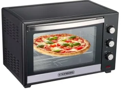 Steinborg SB-3006 Backofen 60 Liter 2000 Watt Schwarz