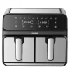 Steinborg SB-3131 Dual Heißluftfritteuse 4+4 Liter 1700 Watt
