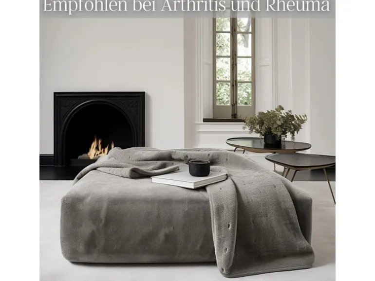 Steinborg SB-9521 Heizdecke mit Timer 6 Temperaturstufen 150x80 cm