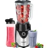 Steinborg SB-7030 Standmixer mit To-Go Becher Glaskrug BPA-Frei 500 Watt