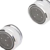Strahlregler Anti-Kalk Honeycomb M24 Verchromt 2 Stück
