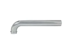 Sturotec Ablaufbogen 1 1/4 Zoll 25 cm in Chrom