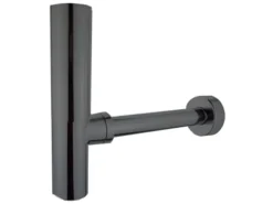 Sturotec Design Röhrensiphon 1 1/4 Zoll Serienübergreifend in Schwarz Matt