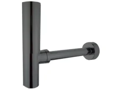 Sturotec Design Röhrensiphon 1 1/4 Zoll Serienübergreifend in Schwarz Matt