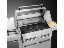 Taino Platinum Yamara 4+2 Gasgrill Edelstahl 4 Brenner Sear-Burner Backburner