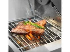 Taino Platinum Yamara 4+2 Gasgrill Set mit Haube Edelstahl 4 Brenner Sear-Burner Backburner