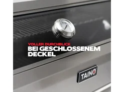 Taino Platinum Yamara 6+2 Gasgrill Edelstahl 6 Brenner Sear-Burner Backburner