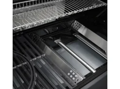 Taino Platinum Yamara Dark 6+2 Gasgrill Set Mit Haube Stahl 6 Brenner Sear-Burner Backburner