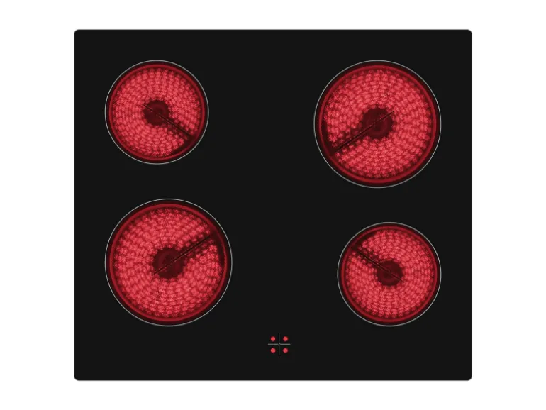 Telefunken Einbauherd-Set Backofen mit Grill und Umluft 65 Liter Vap-Clean ECH65A-B2